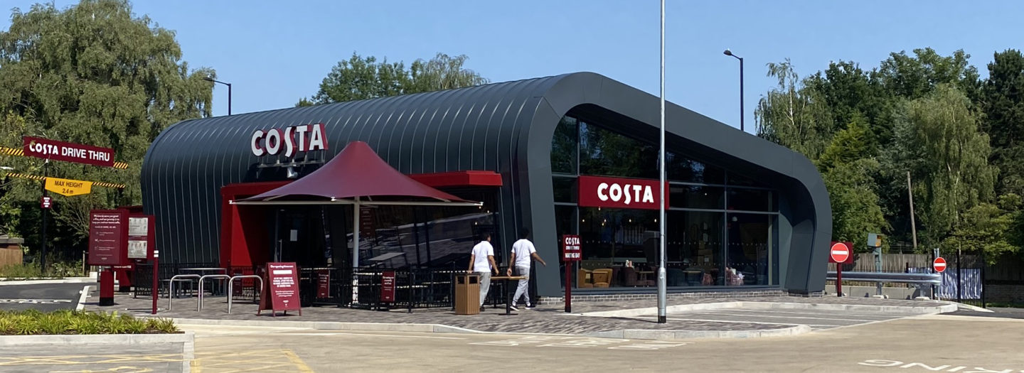 Costa Coffee Opens at Pebble Mill