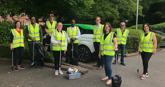 A clean sweep for the team at Calthorpe Estates